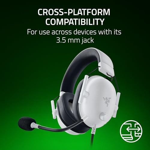 Razer BlackShark V2 X Gaming Headset 7.1 Surround Sound for PC, PS4, PS5, Switch F1650