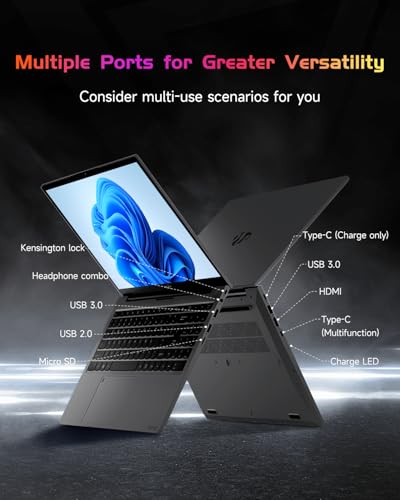 NIMO 15.6 IPS FHD Laptop, 16GB RAM 1TB SSD, Intel Pentium N100, Backlit Keyboard, Win 11 E701