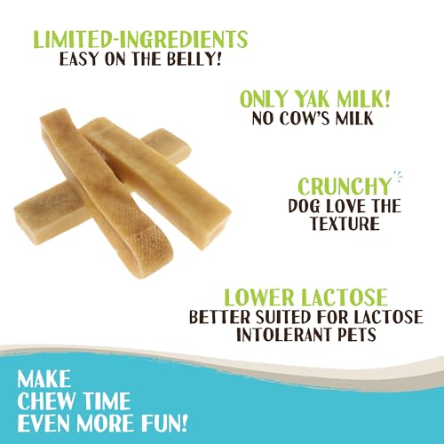 Raw Paws Himalayan Yak Chews for Dogs, Extra Large, 4-count Y2090