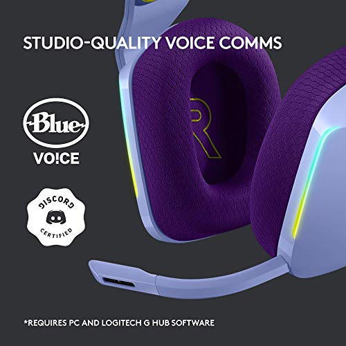 Logitech G733 Lightspeed Wireless Gaming Headset – Black, PC, PS5, PS4, Switch F9206
