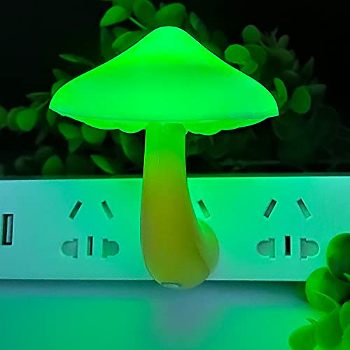 AUSAYE 5Pack Sensor LED Night Light Plug in Mushroom Lamp for Bedroom G797882
