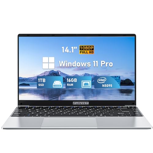 16 Inch Gaming Laptop, Windows 11 Pro, 16GB RAM 512GB SSD, Backlit Keyboard K261368