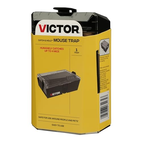 Victor M335SR-3 Multi-Catch Humane Mouse Trap, 3-Pack J447