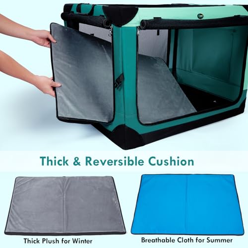 Ownpets Collapsible Dog Crate 42 inch Portable Travel Pet Kennel O75502