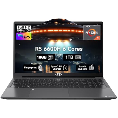 NIMO 15.6" FHD Gaming Laptop, AMD Ryzen 5, 32GB RAM 1TB SSD B421