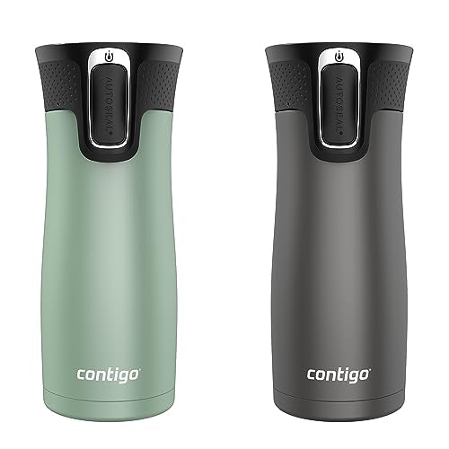 Contigo AUTOSEAL West Loop Vacuum-Insulated Stainless Steel Travel Mug 20 oz U753927