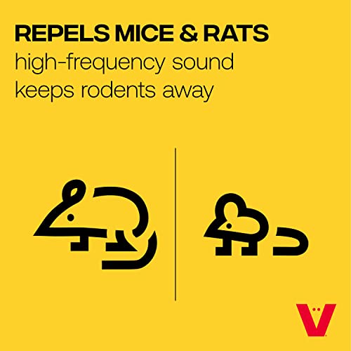 Victor M753K PestChaser Indoor Ultrasonic Rodent Repellent with Nightlight N63476