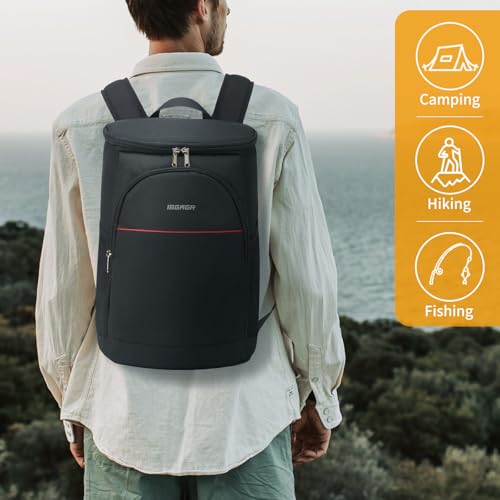 Insulated Backpack Cooler Leak Proof for Camping Beach Travel J5678