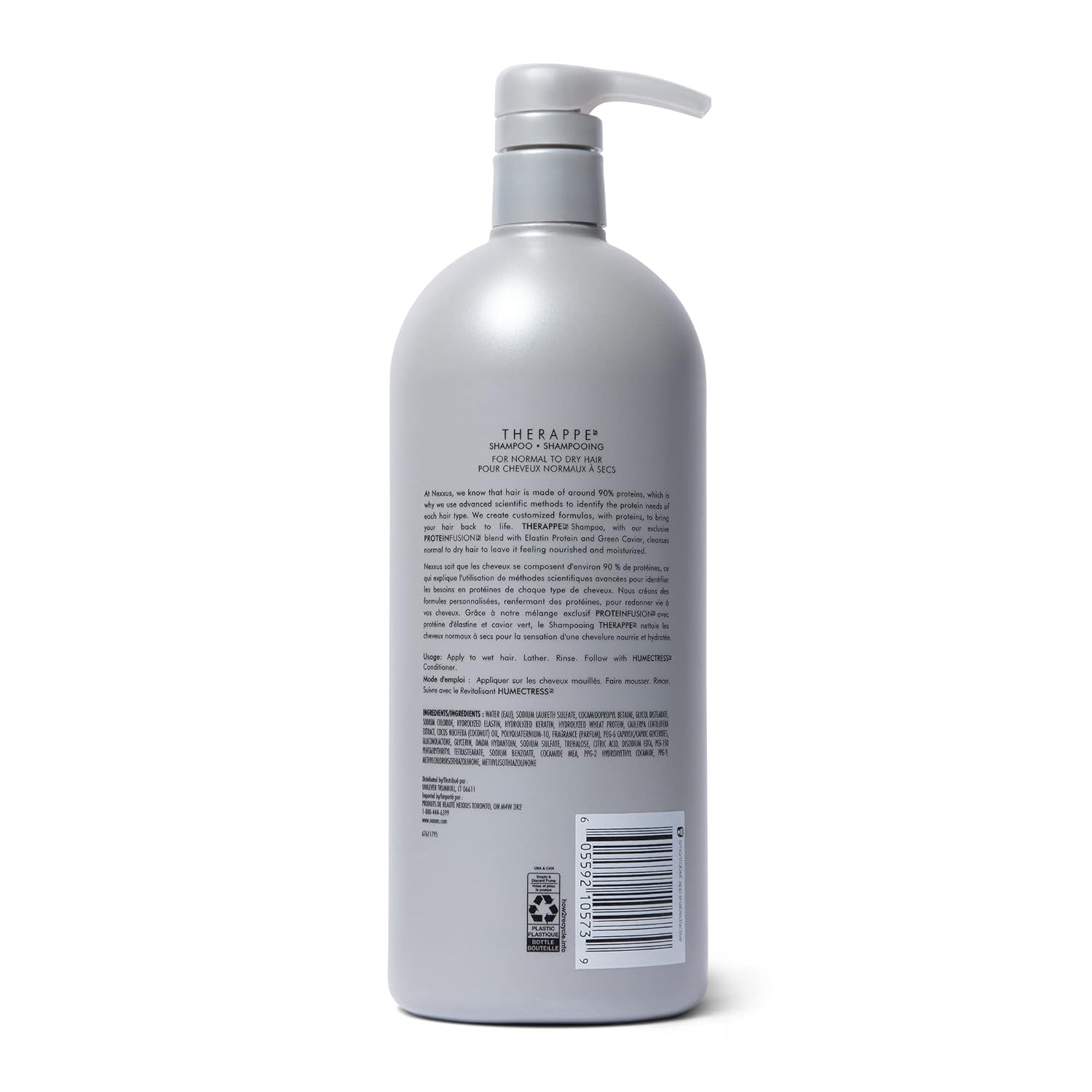 Nexxus Therappe Ultimate Moisture Shampoo for Dry Hair, 33.8 oz Q4634