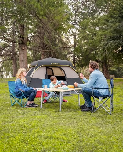 Fanttik Outdoor Camping Tent 4/6/8/10 Person Instant Cabin with Rainfly & Carry Bag G367