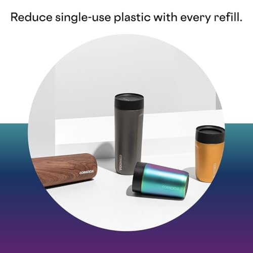 Corkcicle Commuter Cup Travel Mug Insulated Coffee Mug with Lid 17 oz Dragonfly J36810