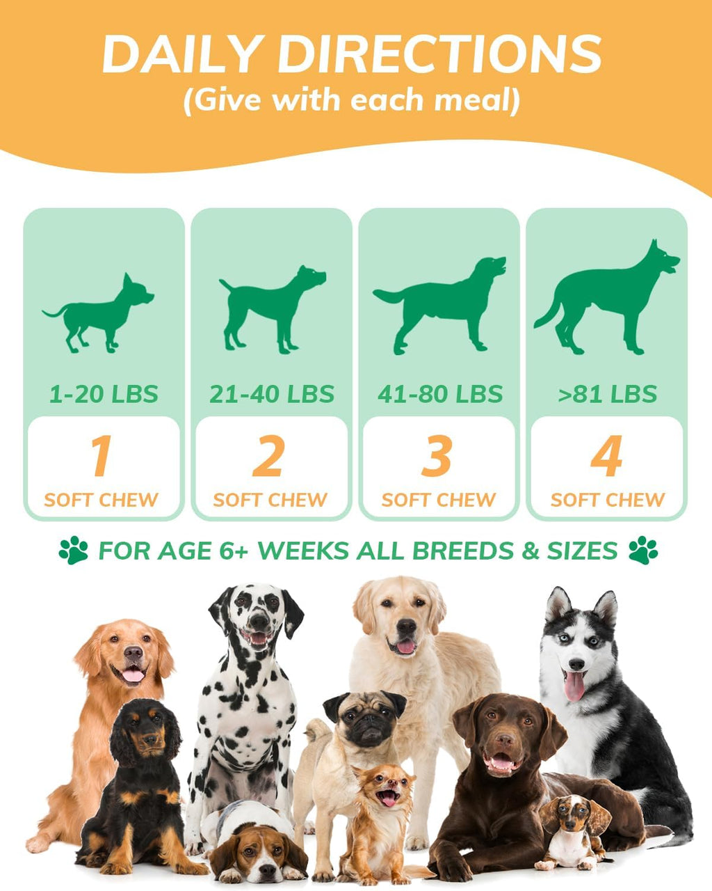 Probiotics Chews for Dogs with Digestive Enzymes, Chicken Flavor, 120 Count K371526