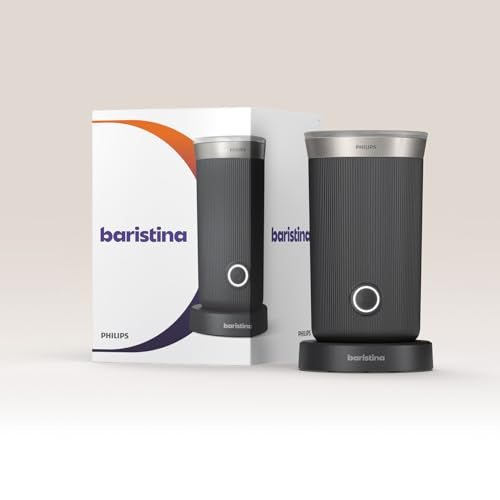 Philips Baristina Espresso Machine with Milk Frother, Black D833