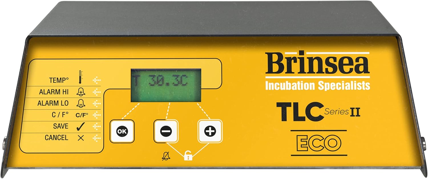 Brinsea TLC-50 Eco Series II Large Bird Brooder Pet Incubator for Newborn Puppies, Kittens and Small Animals, Off White B4799