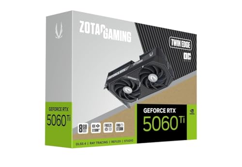 ZOTAC Gaming GeForce RTX 5060 Ti 16GB AMP Graphics Card F4540