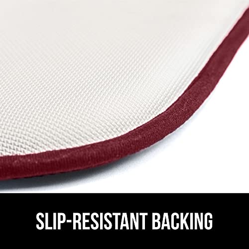 GORILLA GRIP Slip Resistant Chair Cushions, Memory Foam, Set of 2, Beige W525