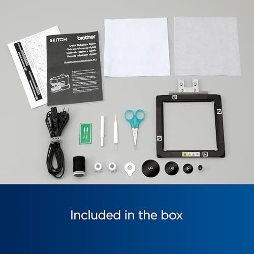 Brother Skitch Single-Needle Embroidery Machine, 4" x 4" Area, Bluetooth E322045