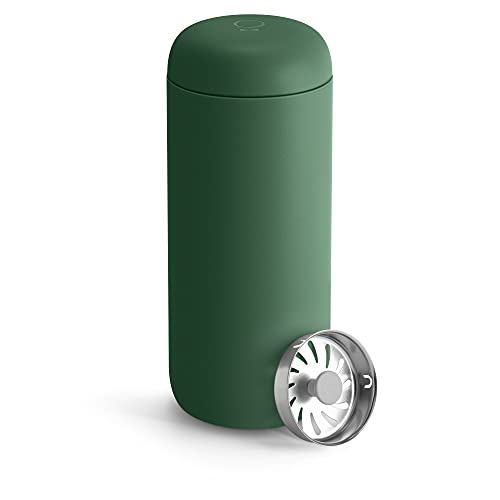 Fellow Carter Move Travel Mug 16 oz, Vacuum-Insulated Stainless Steel, Matte Black D615