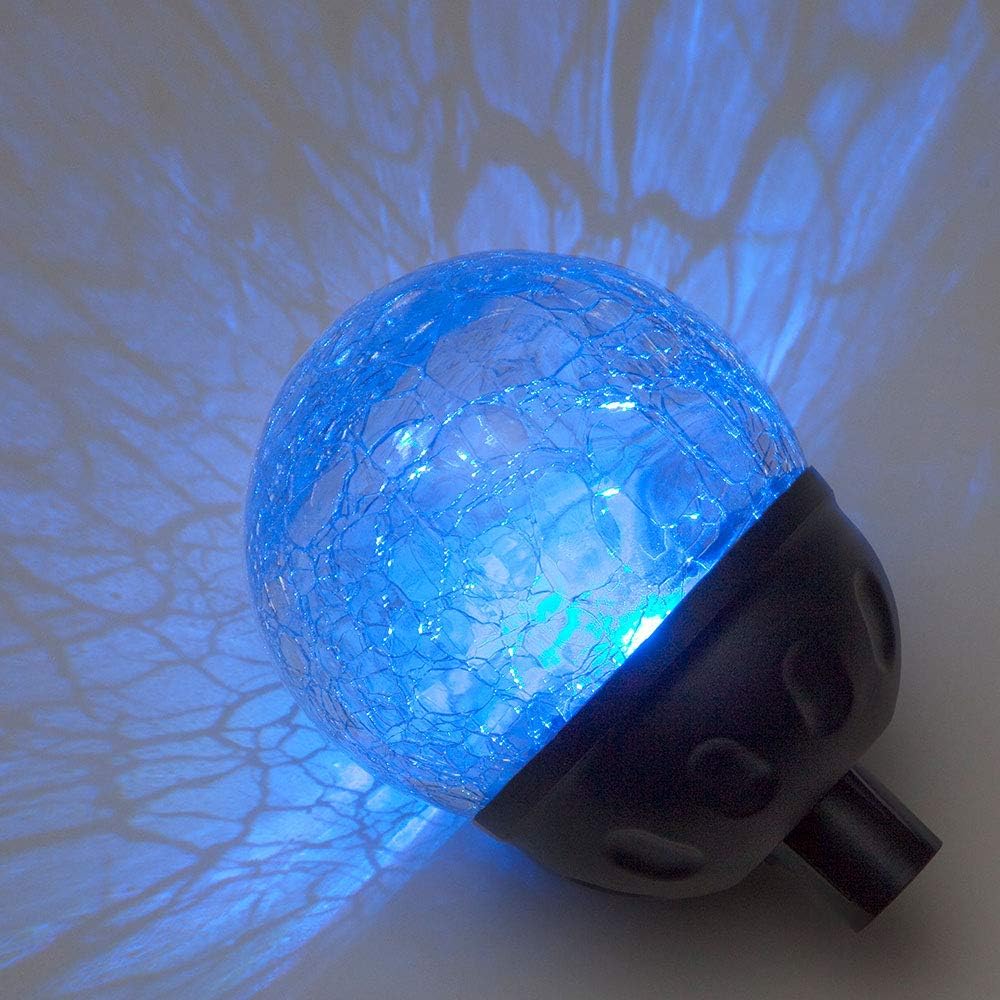 Bits and Pieces Replacement Solar Glass Ball for Multi-Color Tulip Wind Spinner F6987