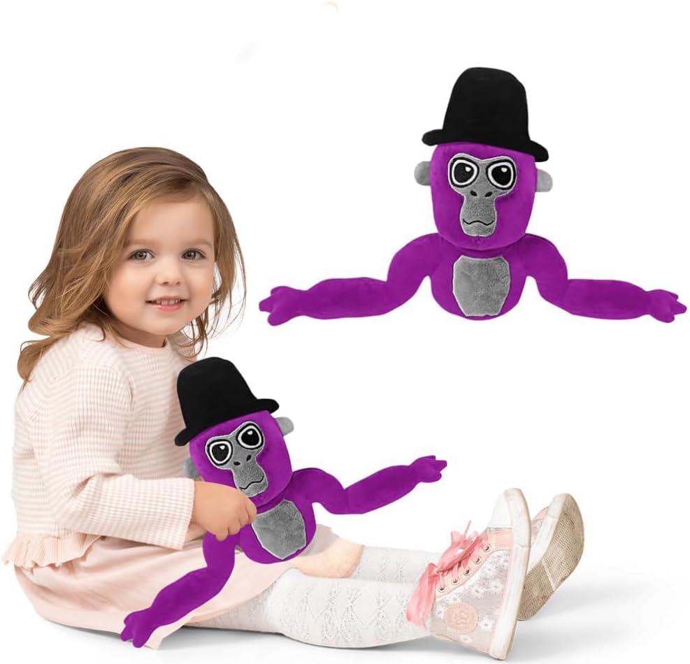 Cute Gorilla Plush Stuffed Animal Toy for Kids and Adults H618