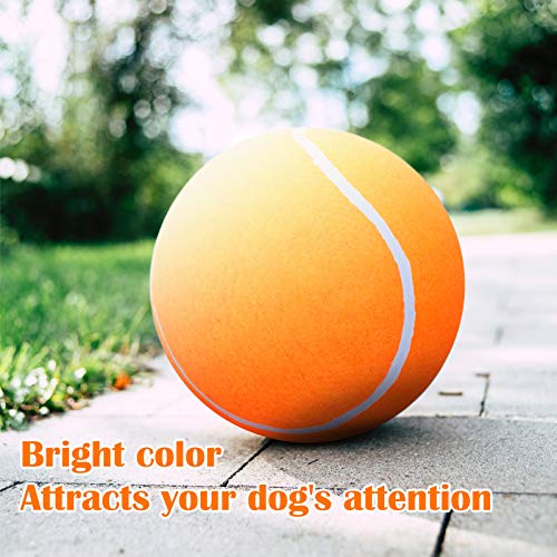 Large Dog Tennis Ball 9.5" Giant Toy for Small Medium Large Dogs W666