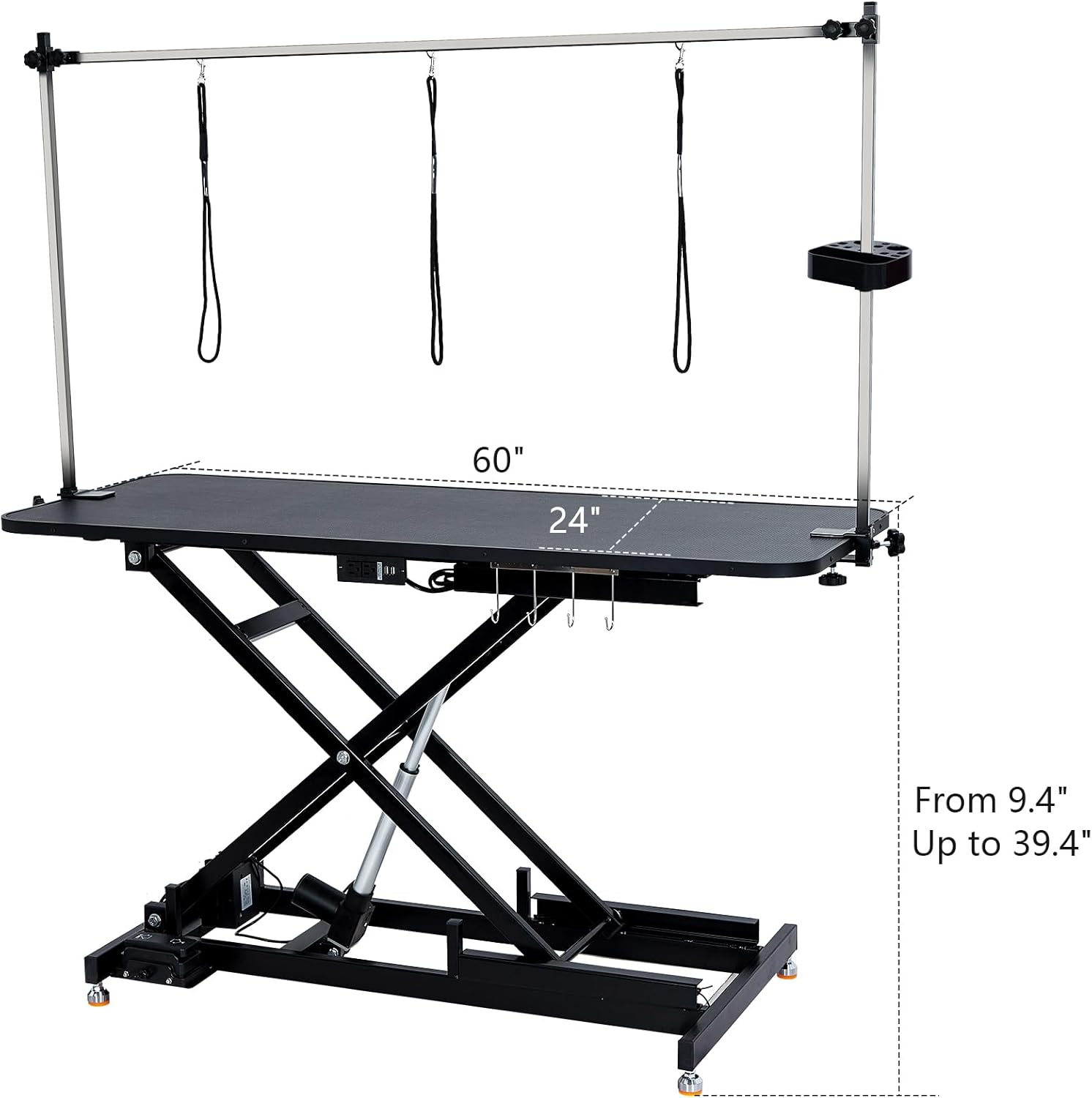 Hydraulic Dog Grooming Table for Pet, Heavy Duty, 350Lbs Capacity T285295