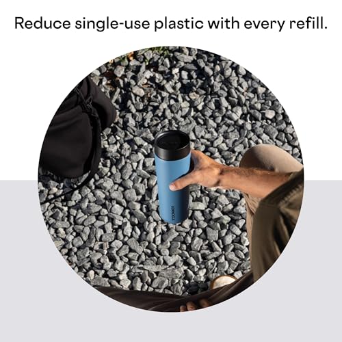 Corkcicle Commuter Cup Travel Mug Insulated Coffee Mug with Lid 17 oz Dragonfly J36810