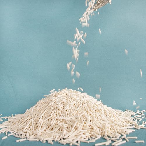 Tofu Cat Litter Green Tea 5.5 lbs x 4 Bags, Flushable Clumping 2mm Pellets L6248