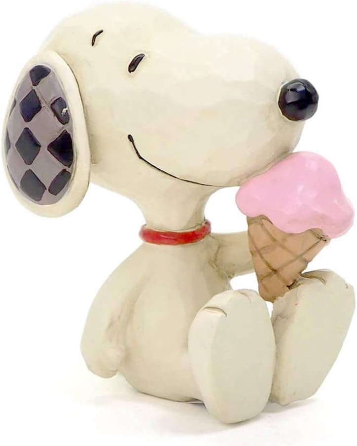 Snoopy with Ice Cream Miniature Figurine by Enesco Jim Shore X43620