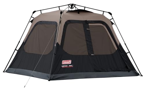 Coleman Instant Tent with 1-Minute Setup, 4/6/8/10 Person, Carry Bag H1828