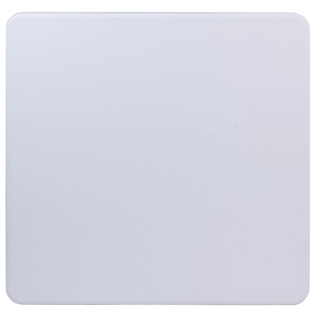 Flash Furniture 2.81-Foot Square Granite White Plastic Folding Table Q26144