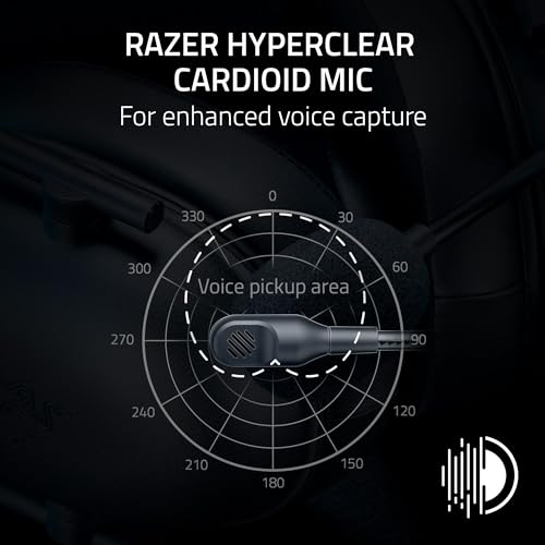 Razer BlackShark V2 X Gaming Headset 7.1 Surround Sound for PC, PS4, PS5, Switch F1650