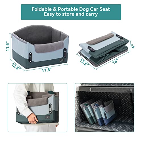 A4Pet Dog Car Seat for Medium Large Dogs with Safety Leashes W6329
