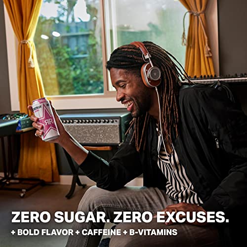 Rockstar Pure Zero Energy Drink Variety Pack, 0 Sugar, 16oz Cans (12 Pack) L330839