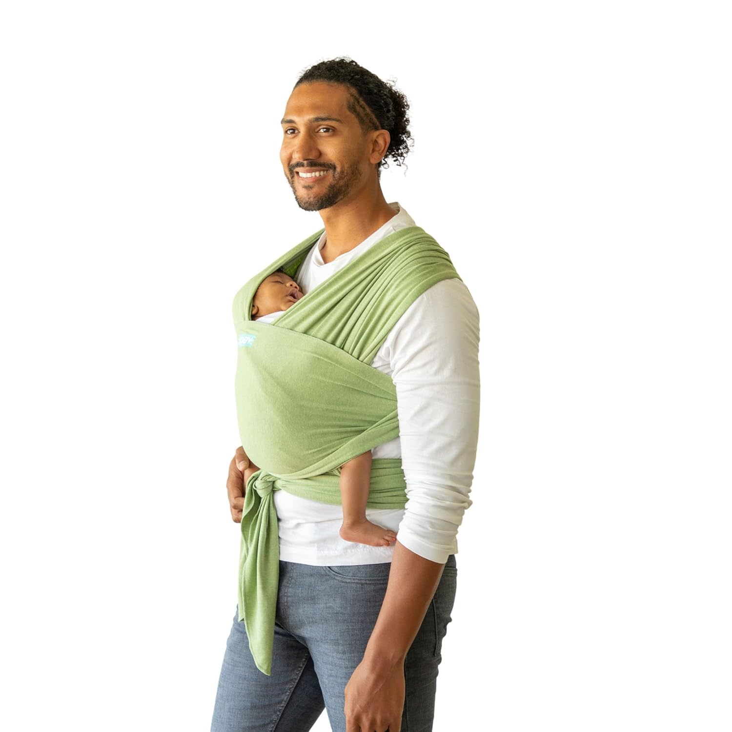 Moby Wrap Baby Carrier Element for Newborns & Infants, Adjustable, Kiwi S441