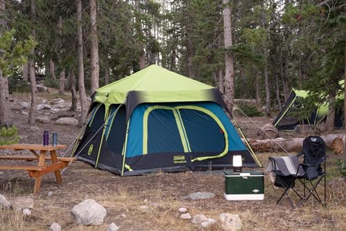 Coleman Instant Tent with 1-Minute Setup, 4/6/8/10 Person, Carry Bag H1828