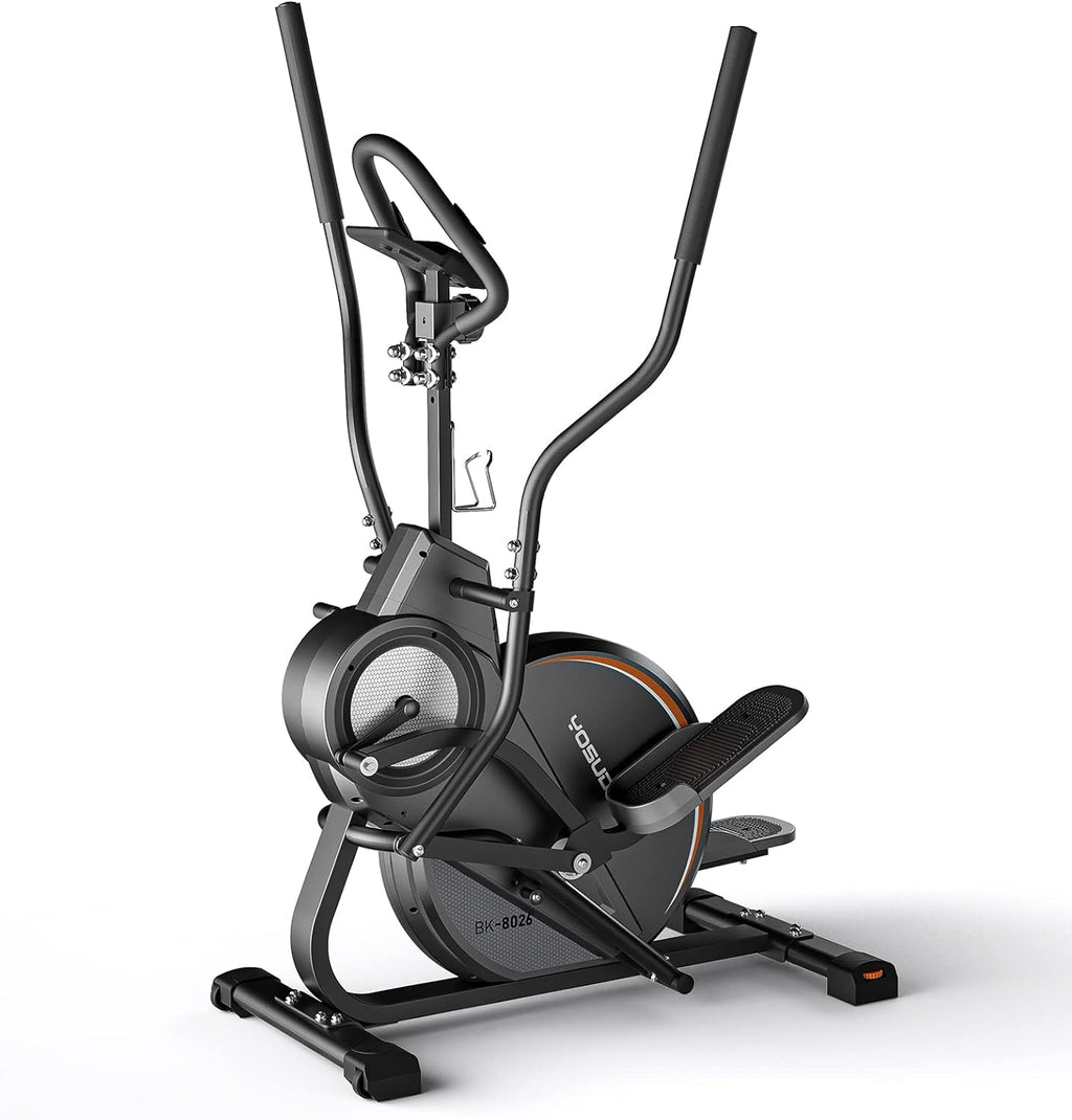 YOSUDA Pro Cardio Climber Stepping Elliptical Machine, 3-in-1 Total Body Fitness Trainer I3058
