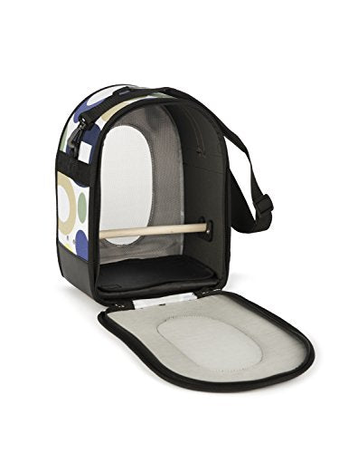 Prevue Pet Products Soft Sided Bird Travel Carrier with Perch, Small H41908
