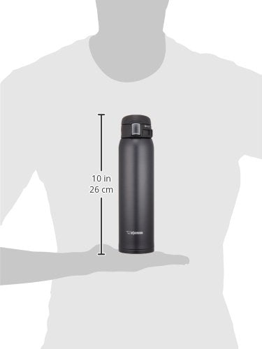 Zojirushi SM-SA60BA Stainless Steel Vacuum Insulated Mug, 20 oz, Black M947