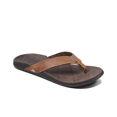 REEF J-Bay III Men's Full Grain Leather Flip Flop Q2986