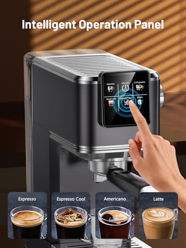20Bar Espresso Machine with Milk Frother & Touch Screen Y43703