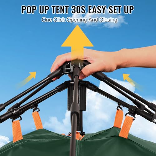 2 Person Pop Up Dome Camping Tent Waterproof Portable I82533