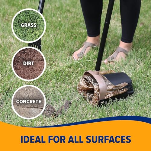 Arm & Hammer Pooper Scooper Swivel Bin & Rake with Petmate Poop Bags 20 Count V15908