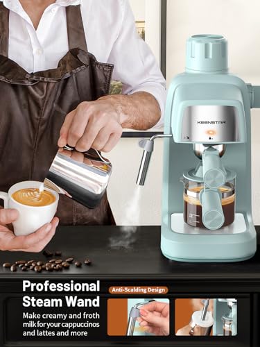 3.5Bar Espresso Machine with Milk Frother, 800W Compact Cappuccino Maker G96105