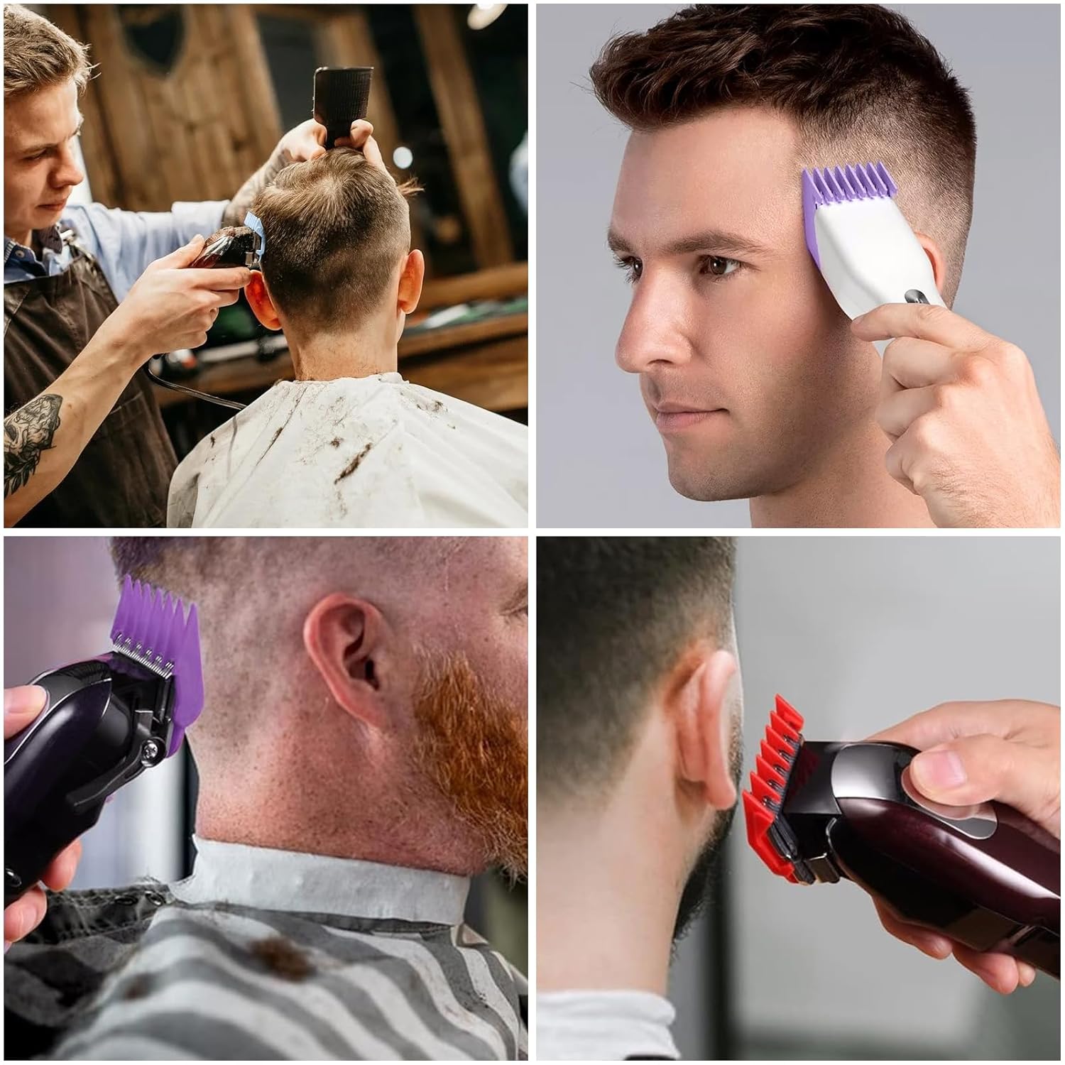 Hair Clipper Guards for Wahl Clippers 1/8" to 1" T4789