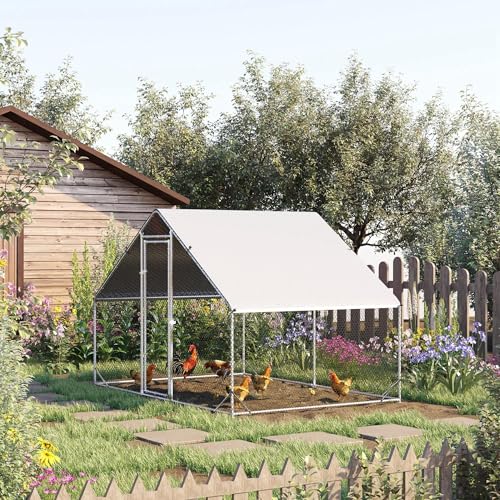 65Inch Wooden Chicken Coop with Nesting Box and Detachable Run G43093