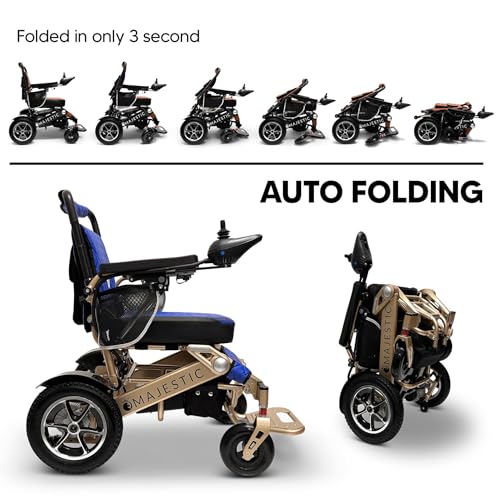 Majestic IQ-7000 Auto Folding Electric Wheelchair for Adults, Lightweight U822799