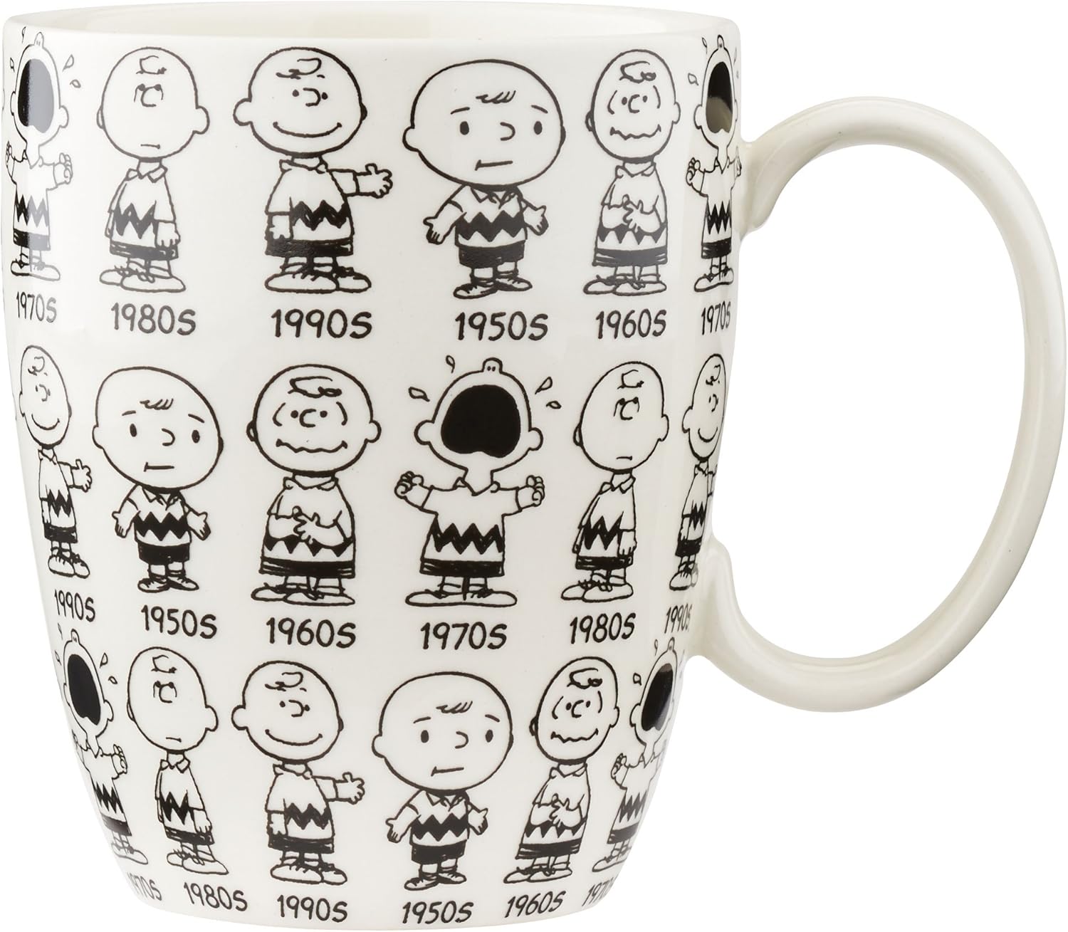 Department 56 Peanuts Anniversary Charlie Mug
