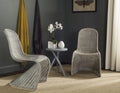 SAFAVIEH Tana Wicker Side Chair Antique / Grey