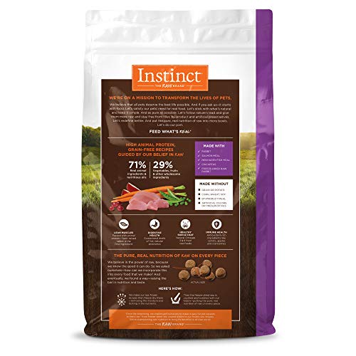Instinct Original Grain Free Real Rabbit Natural Dry Dog Food, 20 lb. Bag J515456